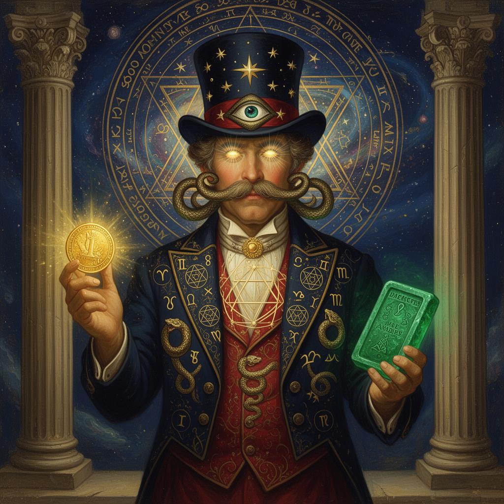 The Mono/Poly Man — Matthew Jared Smith as the alchemical sage